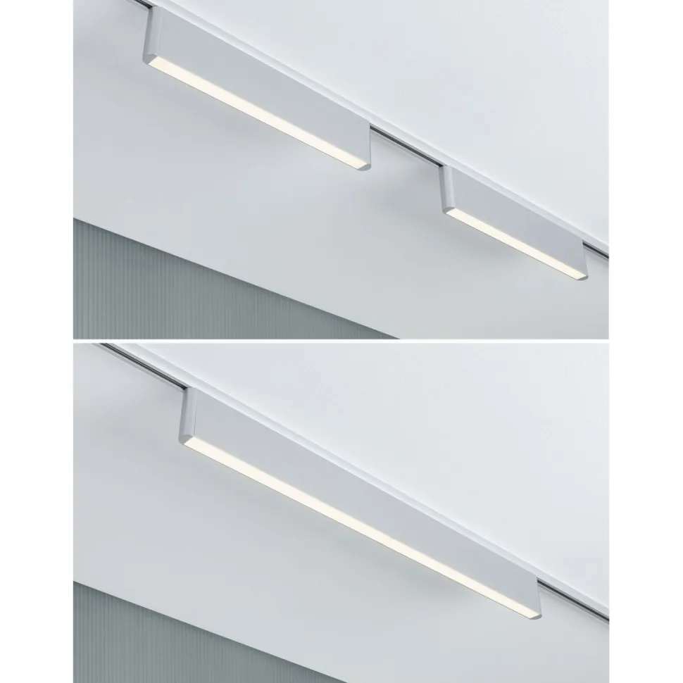 LED-kiskovalaisin Paulmann URail 3-Step-Dim Ceris, 37.2cm, 850lm, 9.5W, 4000K, himmennettävä, 230V, mattamusta