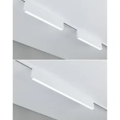 LED-kiskovalaisin Paulmann URail 3-Step-Dim Ceris, 37.2cm, 850lm, 9.5W, 4000K, himmennettävä, 230V, mattamusta