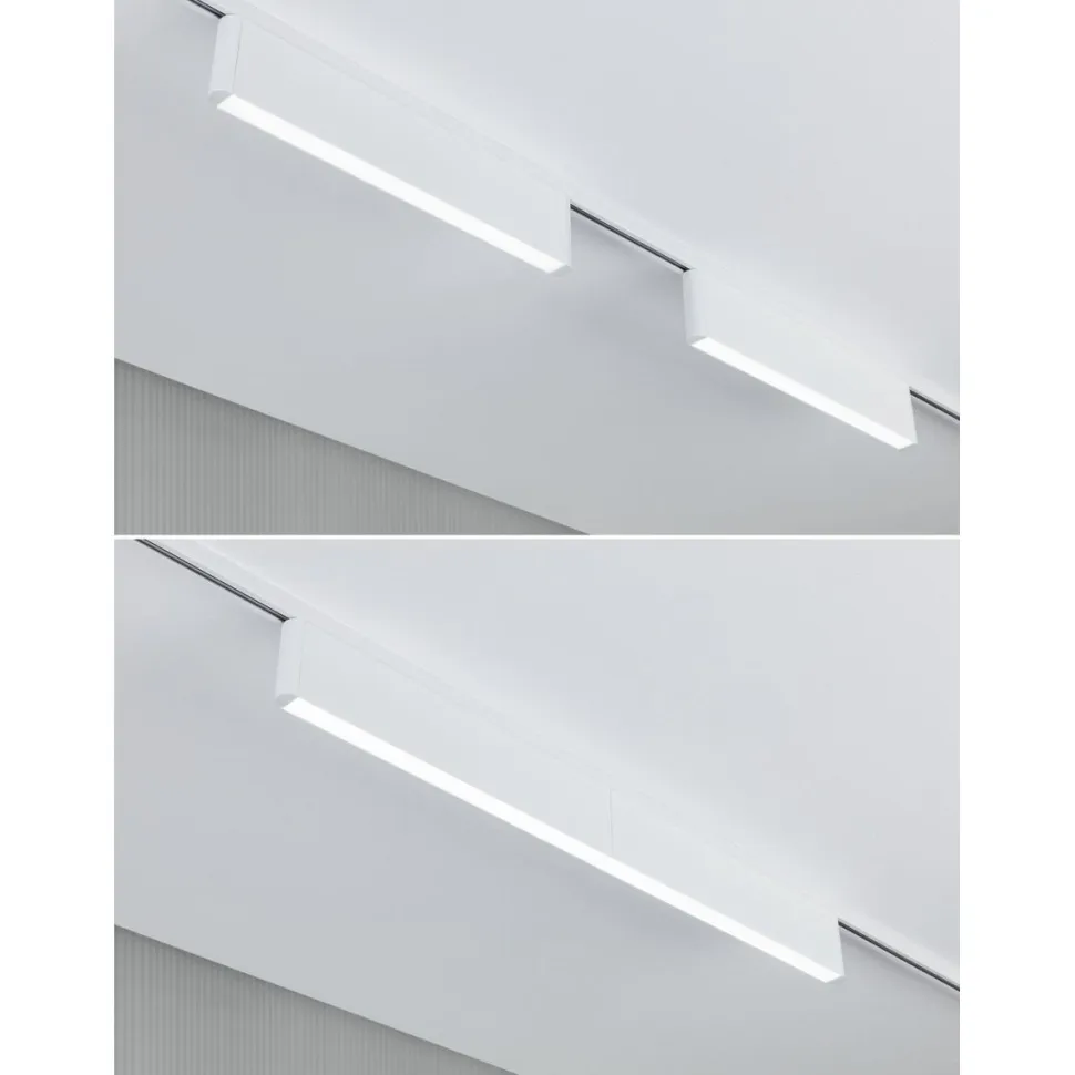 LED-kiskovalaisin Paulmann URail 3-Step-Dim Ceris, 37.2cm, 850lm, 9.5W, 4000K, himmennettävä, 230V, mattamusta