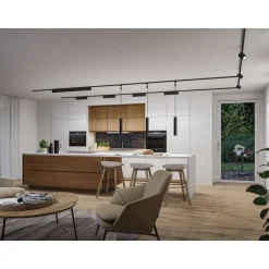 LED-kiskovalaisin Paulmann URail 3-Step-Dim Ceris, 37.2cm, 850lm, 9.5W, 4000K, himmennettävä, 230V, mattamusta