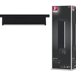 LED-kiskovalaisin Paulmann URail 3-Step-Dim Ceris, 37.2cm, 850lm, 9.5W, 4000K, himmennettävä, 230V, mattamusta