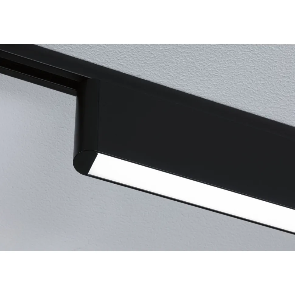 LED-kiskovalaisin Paulmann URail 3-Step-Dim Ceris, 37.2cm, 850lm, 9.5W, 4000K, himmennettävä, 230V, mattamusta