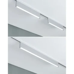 LED-kiskovalaisin Paulmann URail 3-Step-Dim Ceris, 37.2cm, 850lm, 9.5W, 4000K, himmennettävä, 230V, mattamusta