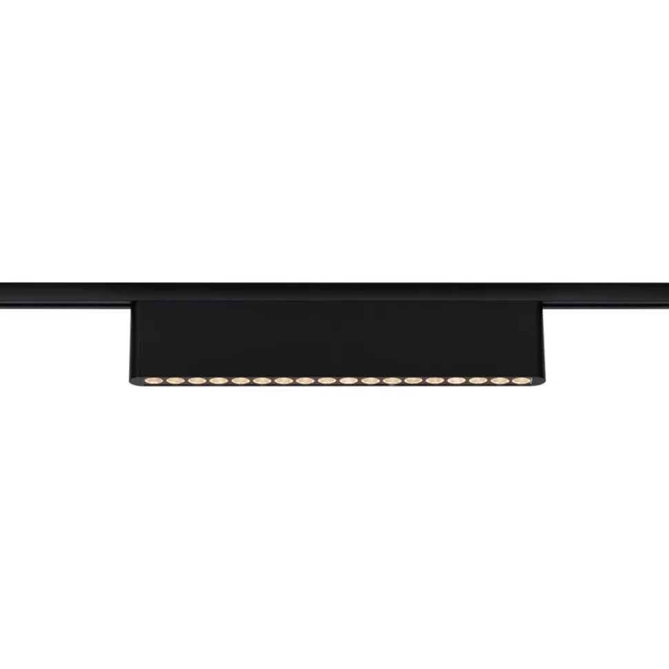 LED-kiskovalaisin Paulmann URail 3-Step-Dim Zelos, 37.2cm, 1050lm, 10W, 3000K, himmennettävä, 230V, mattakromi