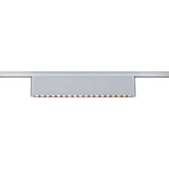 LED-kiskovalaisin Paulmann URail 3-Step-Dim Zelos, 37.2cm, 1050lm, 10W, 3000K, himmennettävä, 230V, mattakromi