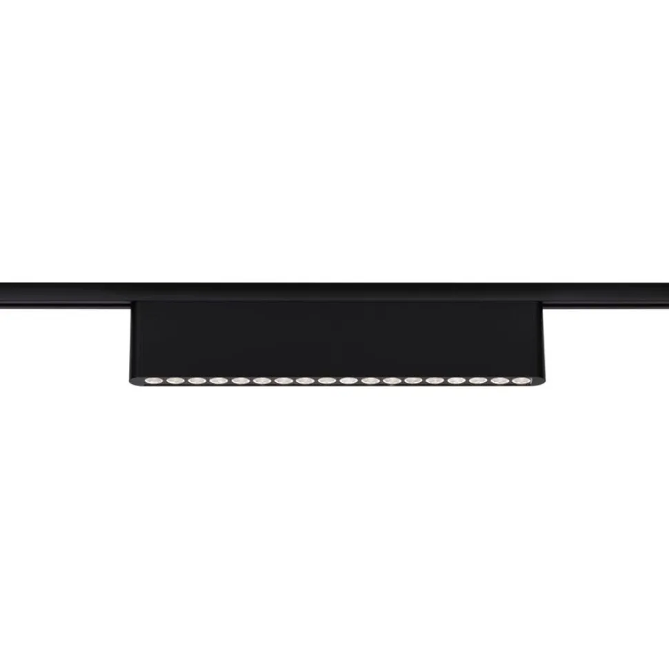 LED-kiskovalaisin Paulmann URail 3-Step-Dim Zelos, 37.2cm, 1050lm, 10W, 3000K, himmennettävä, 230V, mattakromi
