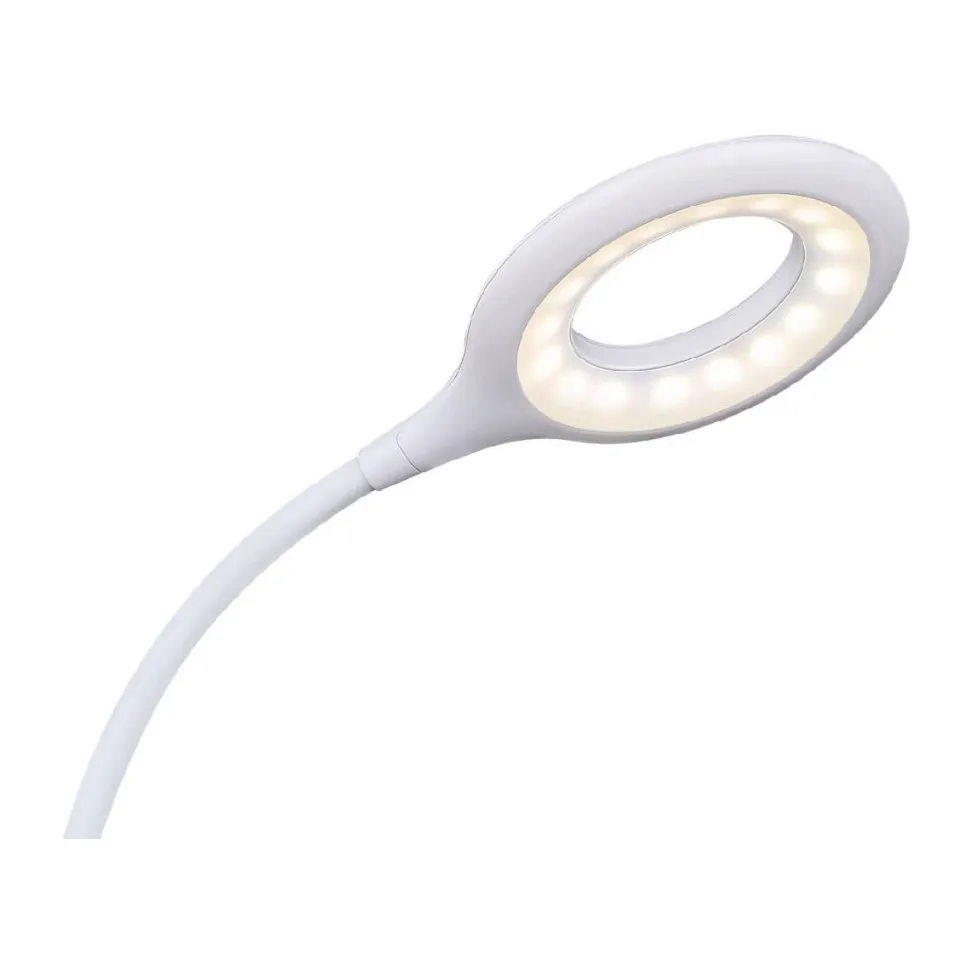LED-klipsivalaisin Globo Pia 3W valkoinen