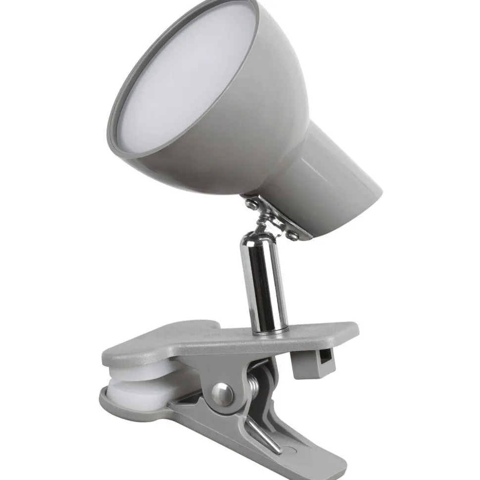 LED-klipsivalaisin Rabalux Noah, Ø7cm, 5W 360lm 3000K, valkoinen
