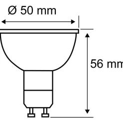 LED-kohdelamppu Paulmann Choose Reflector, GU10, 460lm, 5.5W, 2700K, himmennettävä, valkoinen