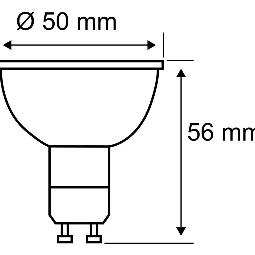 LED-kohdelamppu Paulmann Choose Reflector, GU10, 460lm, 5.5W, 2700K, himmennettävä, valkoinen, 3kpl