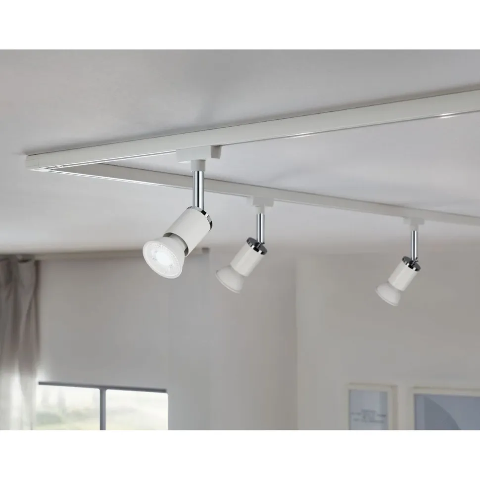 LED-kohdelamppu Paulmann Reflector, GU10, 460lm, 7W, 4000K, mattavalkoinen, 3kpl