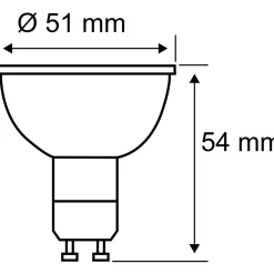 LED-kohdelamppu Paulmann Reflector, GU10, 460lm, 7W, 4000K, himmennettävä, mattakromi