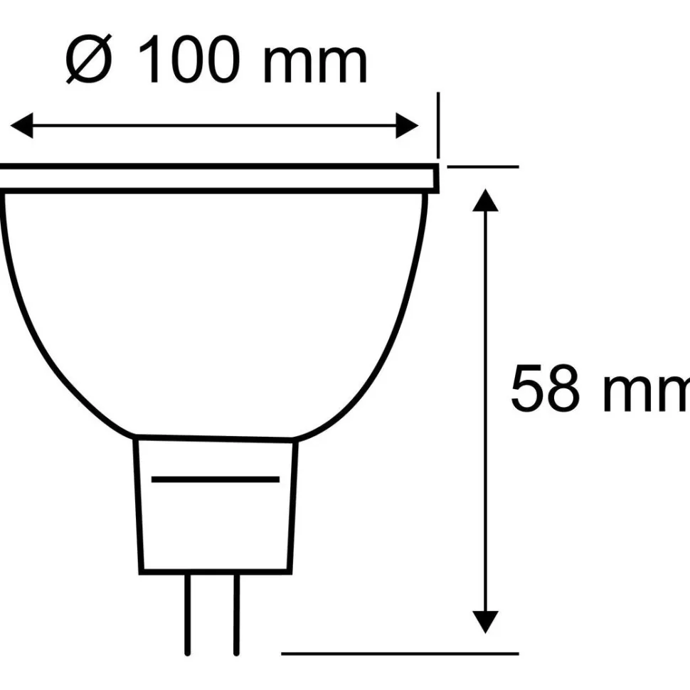 LED-kohdelamppu Paulmann Reflector, 12V, GU5.3, 170lm, 4.9W, 1900K, musta/kulta