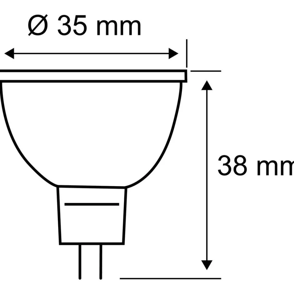LED-kohdelamppu Paulmann Reflector, GU4, 345lm, 4.2W, 2700K, hopea