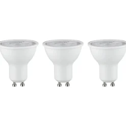LED-kohdelamppu Paulmann Reflector, GU10, 250lm, 3.5W, 4000K, mattavalkoinen, 3kpl