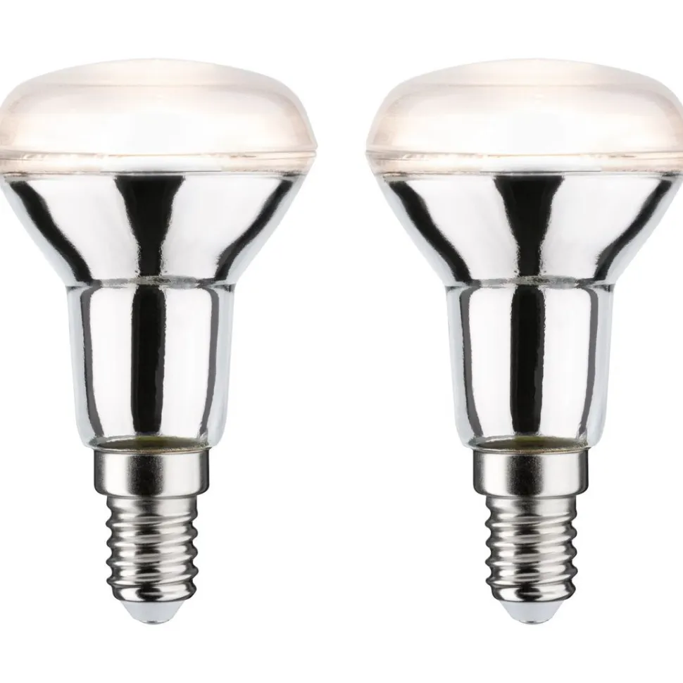 LED-kohdelamppu Paulmann Reflector, R50, E14, 420lm, 5W, 2700K, hopea, 2kpl