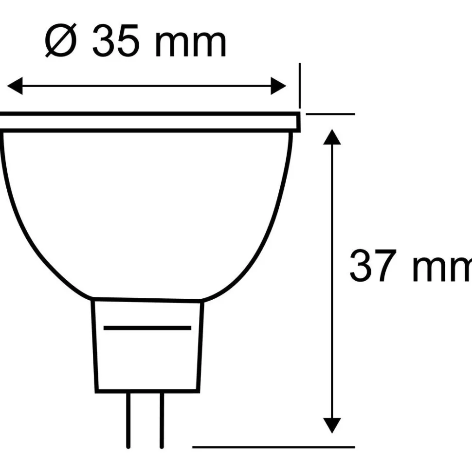 LED-kohdelamppu Paulmann Reflector, 12V, GU4, 184lm, 1.8W, 2700K, hopea
