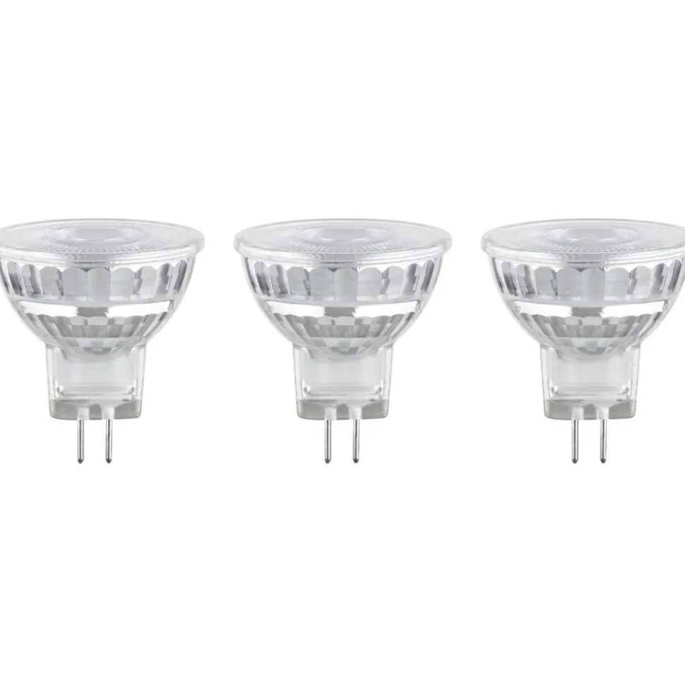 LED-kohdelamppu Paulmann Reflector, 12V, GU4, 184lm, 1.8W, 2700K, hopea, 3kpl