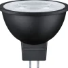 LED-kohdelamppu Paulmann 12V, GU5.3, 445lm, 6W, 3000K, himmennettävä, mattamusta