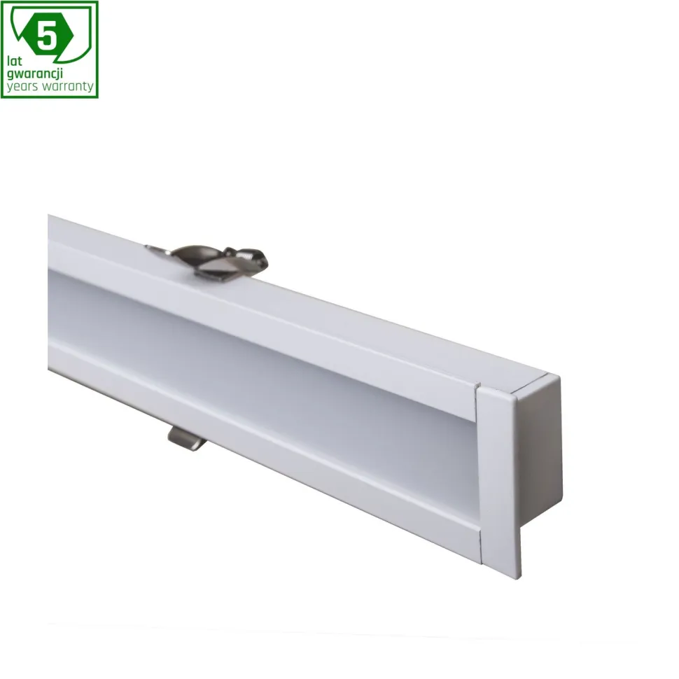 LED-kohdevalaisin Spectrum Allday 36W 120° 3000K upotettava 1170x60x34.8mm valkoinen