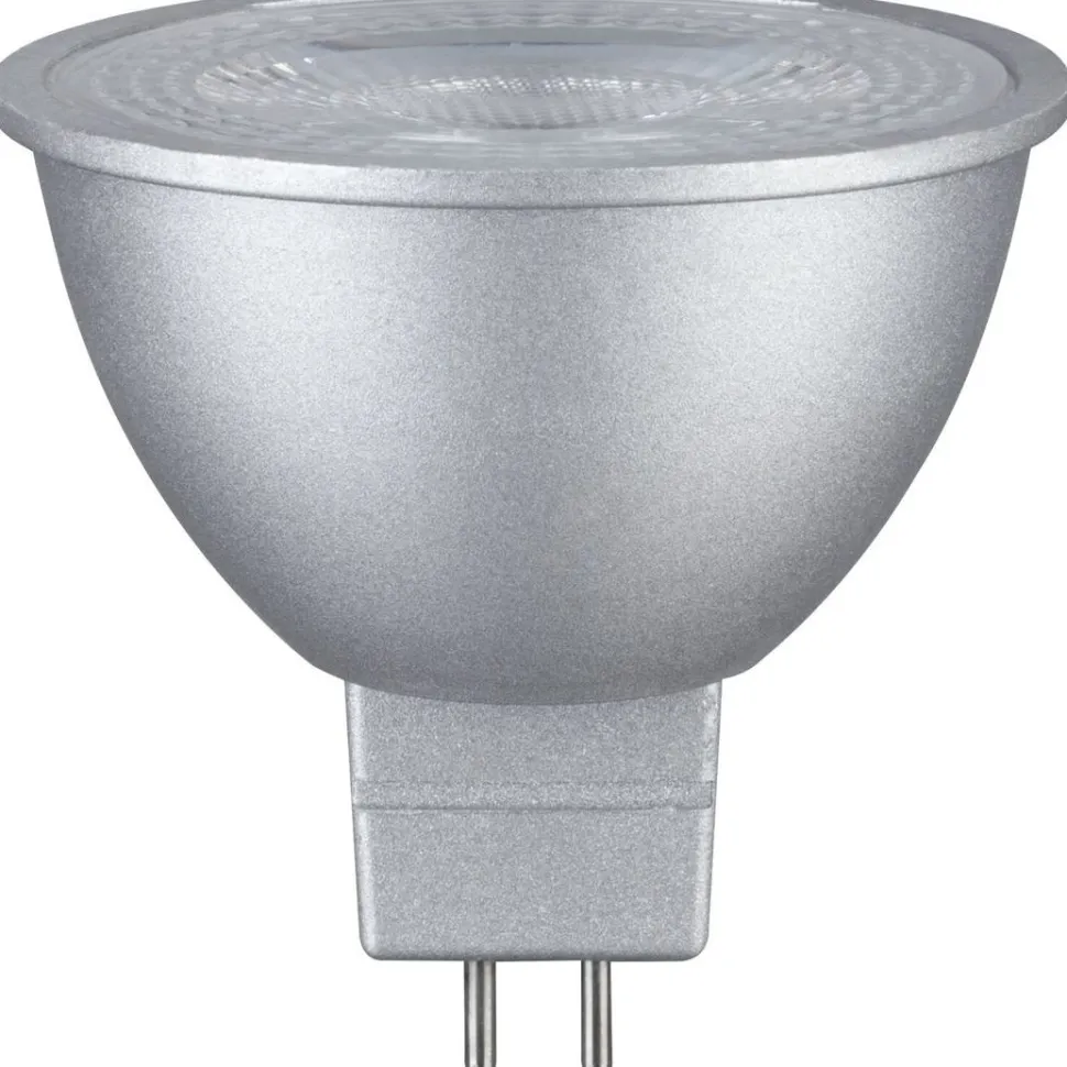 LED-kohdevalo Paulmann, 12V, GU5.3, 450lm, 6W, 2700K, harmaa, 3kpl