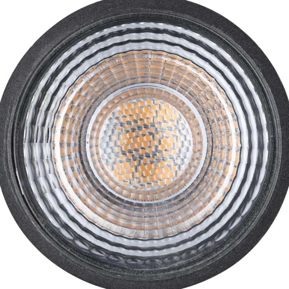 LED-kohdevalo Paulmann, 12V, GU5.3, 450lm, 6W, 2700K, harmaa, 3kpl