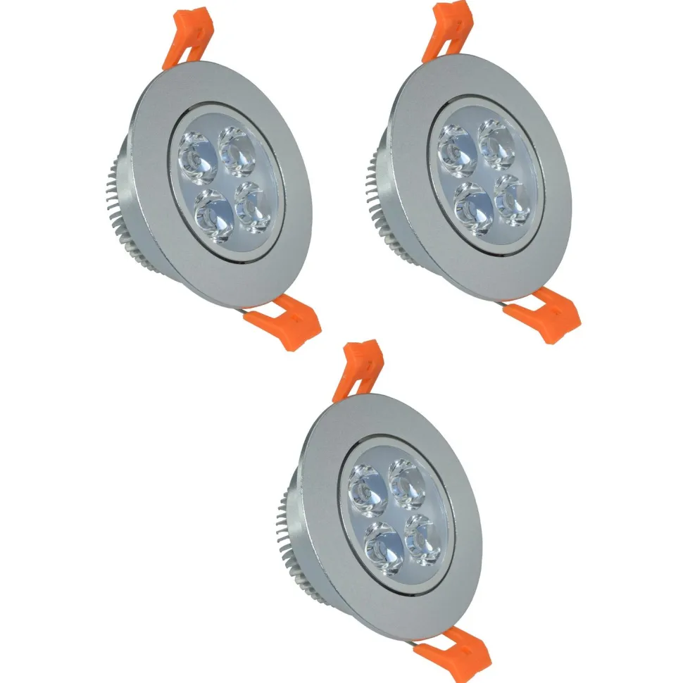 LED-kohdevalosarja Harju IP20 3-osainen teräs