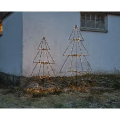 LED-koristekuusi Star Trading Foldy 1250x900x900mm musta