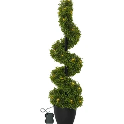 LED-koristepuu Star Trading Buxbom 65 cm vihreä