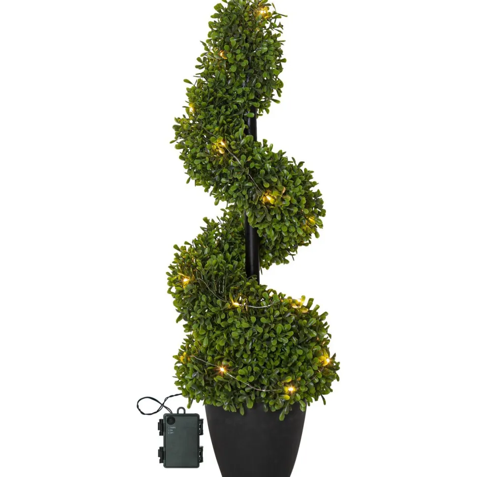 LED-koristepuu Star Trading Buxbom 65 cm vihreä