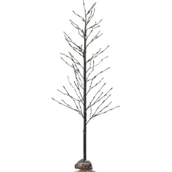 LED-koristepuu Star Trading Tobby Tree, sisä- ja ulkokäyttöön, 120cm, ruskea