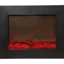 LED-koriste Star Trading Fireplace 400x500x145mm musta