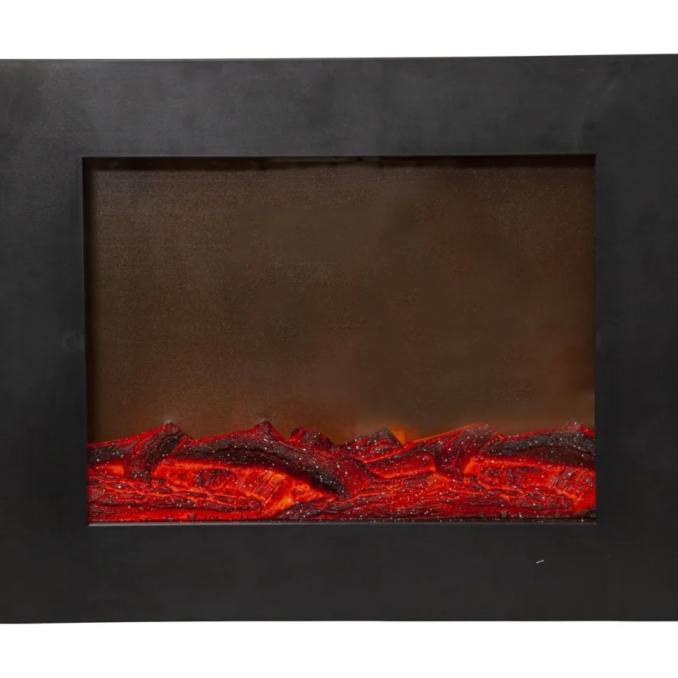 LED-koriste Star Trading Fireplace 400x500x145mm musta