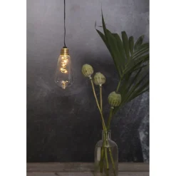 LED-koristevalo Star Trading Glow, 13cm, kirkas