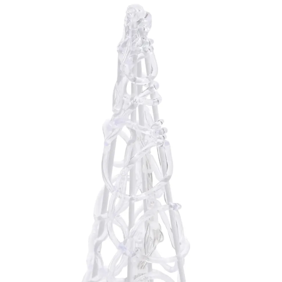 LED-koristevalokartiosarja sininen akryyli 30/45/60 cm