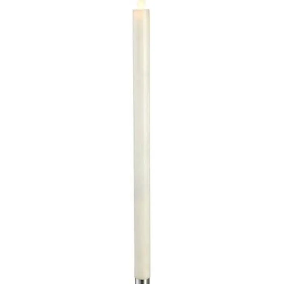 LED-kruunukynttilä Star Trading Twinkle 40 cm valkoinen 2 kpl