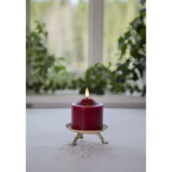 LED-kynttilä Star Trading Flamme, 9.5cm, valkoinen