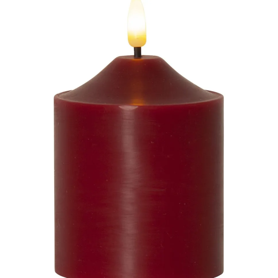 LED-kynttilä Star Trading Flamme, 9.5cm, valkoinen