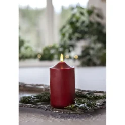 LED-kynttilä Star Trading Flamme, 9.5cm, valkoinen