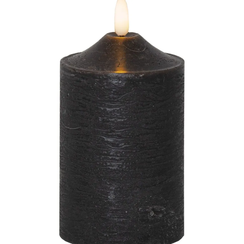 LED-kynttilä Star Trading Flamme, 9.5cm, valkoinen
