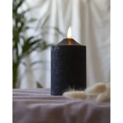 LED-kynttilä Star Trading Flamme, 9.5cm, valkoinen