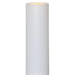 LED-kynttilä Star Trading Flamme Rak, 27.5cm, valkoinen