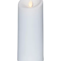 LED-kynttilä Star Trading M-Twinkle, pehmeäreunainen, 12.5cm, valkoinen
