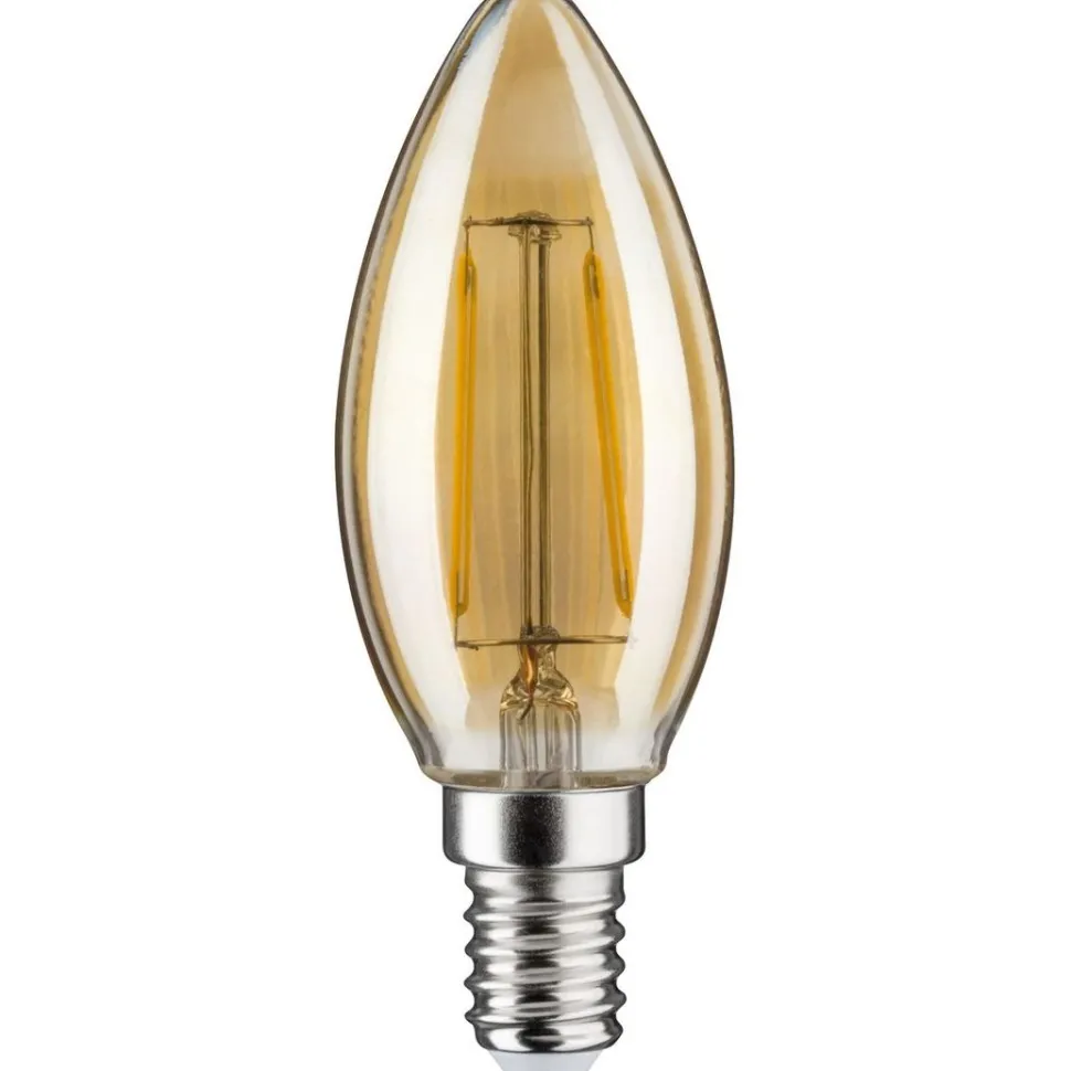 LED-kynttilälamppu Paulmann Vintage Edition Candle, E14, 260lm, 2.6W, 2500K, kulta
