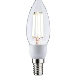 LED-kynttilälamppu Paulmann Eco-Line Candle, E14, 525lm, 2.5W, 4000K, filamentti, kirkas