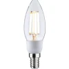 LED-kynttilälamppu Paulmann Eco-Line Candle, E14, 525lm, 2.5W, 3000K, filamentti, kirkas