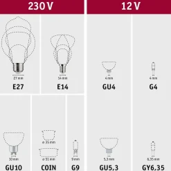 LED-kynttilälamppu Paulmann 1879 Filament E14 450lm 4.9W 1800K 3-Step-Dim himmennettävä kulta