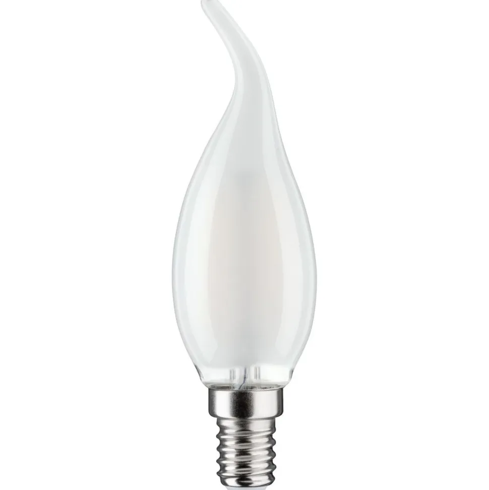LED-kynttilälamppu Paulmann Candle Cosy, E14, 250lm, 2.6W, 2700K, filamentti, satiini