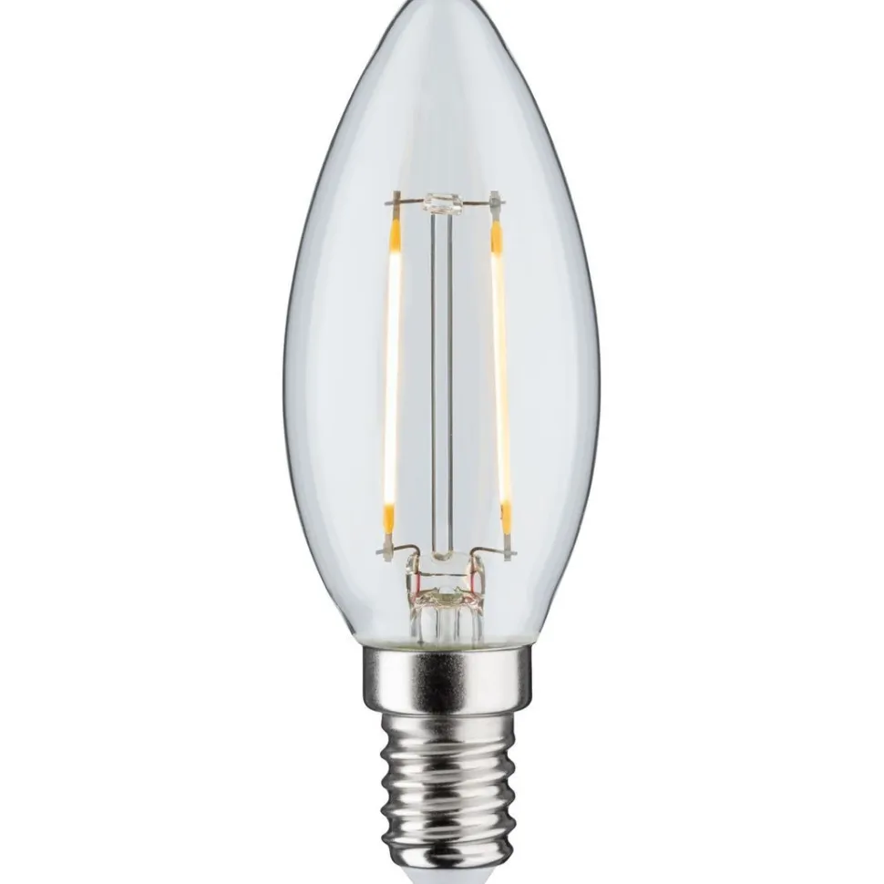 LED-kynttilälamppu Paulmann Candle, E14, 250lm, 2.7W, 2700K, filamentti, himmennettävä, kirkas