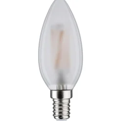 LED-kynttilälamppu Paulmann Candle, E14, 470lm, 5W, 2700K, filamentti, himmennettävä, matta